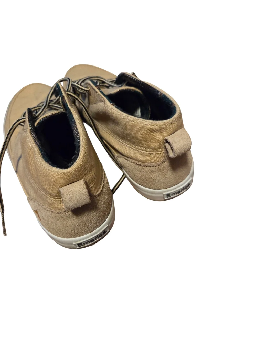 Emerica Tan Canvas Chukka Boots